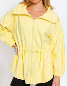 Lemon Soft Fleece Jacket