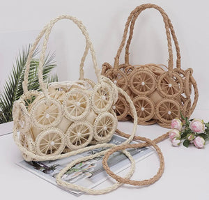 Lemon Wheel Crossbody Bag