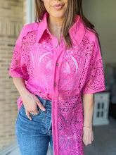 Load image into Gallery viewer, Floral Button Down- S

