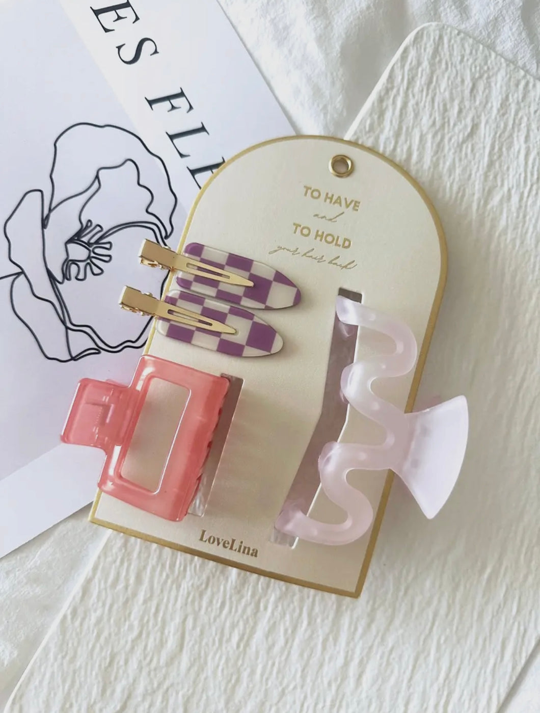 Three Pack Assorted Clips
