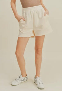 High Waist Sweat Shorts