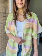 Load image into Gallery viewer, Colorful Knit Cardigan
